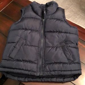 Puffer vest for boy, size 2T